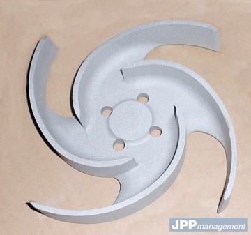 Fonderie et usinage rotor inox pompes alimentaires