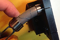 Banc de test simulation implantation sur veine silicone