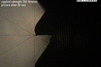 Mesure et enregistrement d'usure d'après test