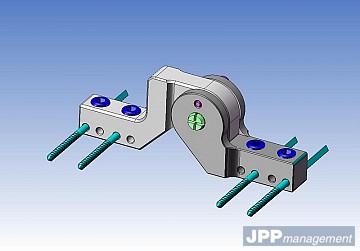 1. 3D étude fixateur externe doigts